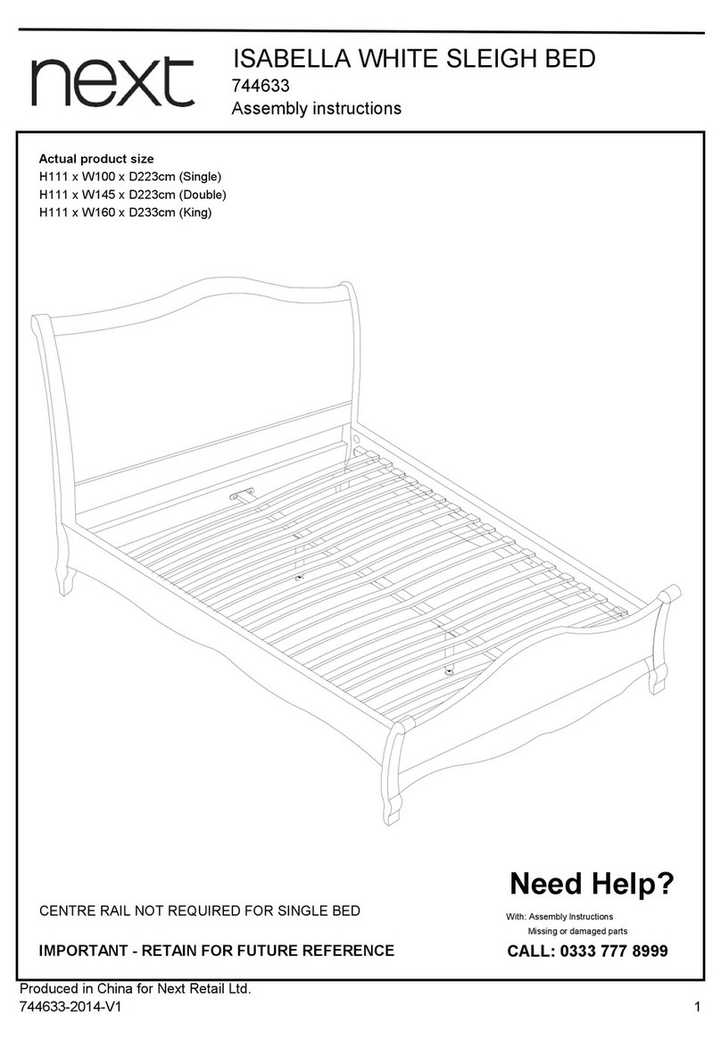 Next ISABELLA 744633 User manual