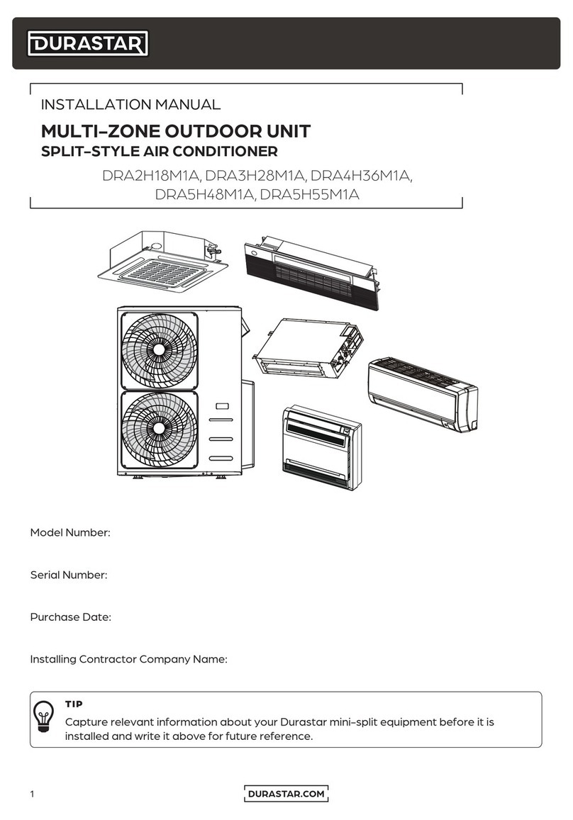 DURASTAR DRA2H18M1A User manual