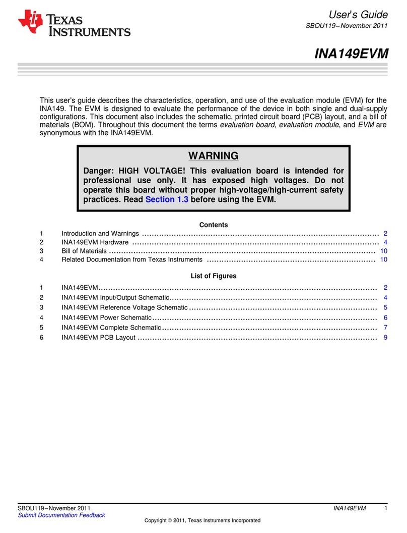 Texas Instruments INA149 user guide