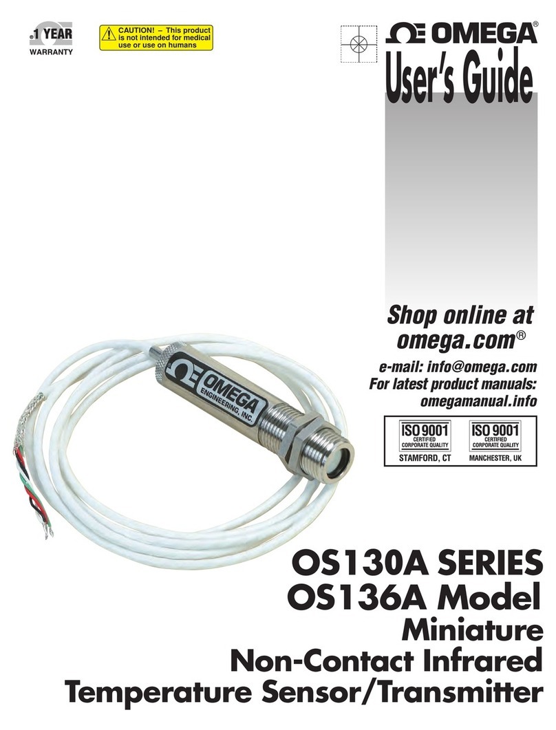 Omega OS130A Series User manual