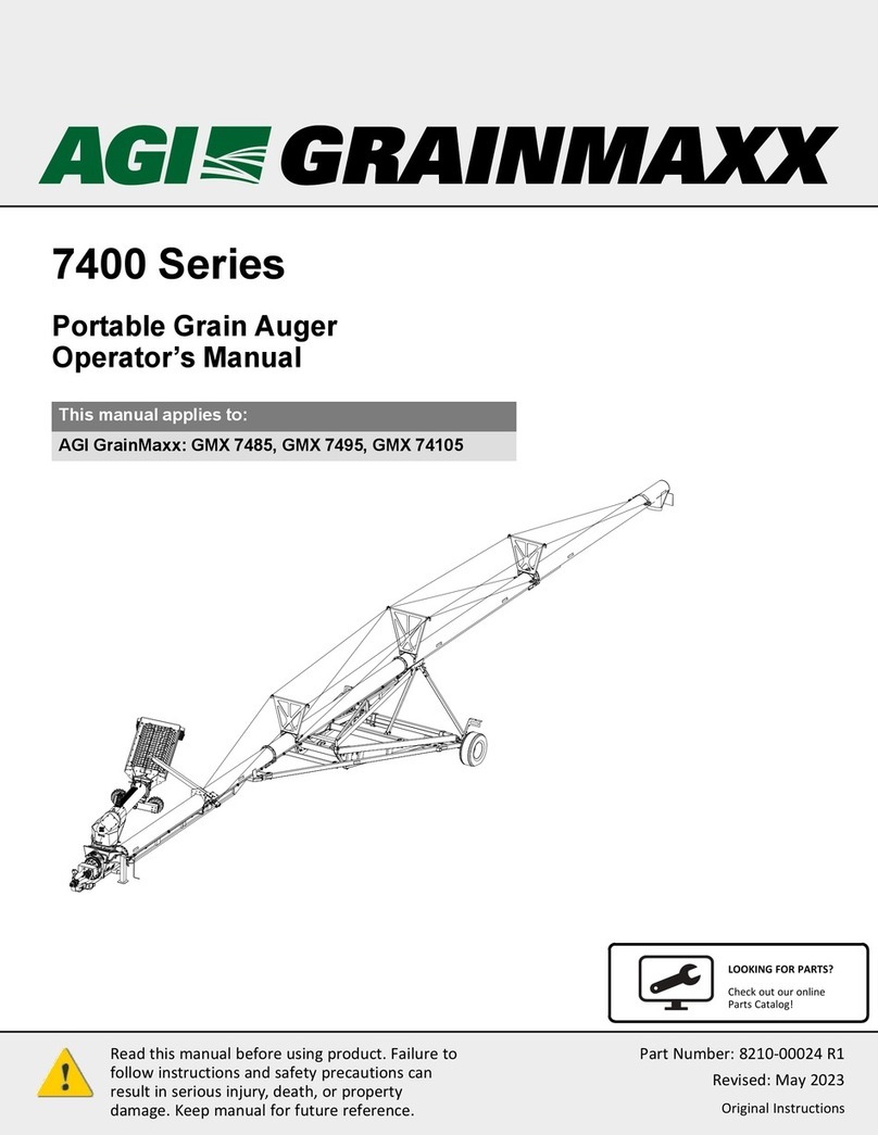 AGI GRAINMAXX 7400 Series User manual