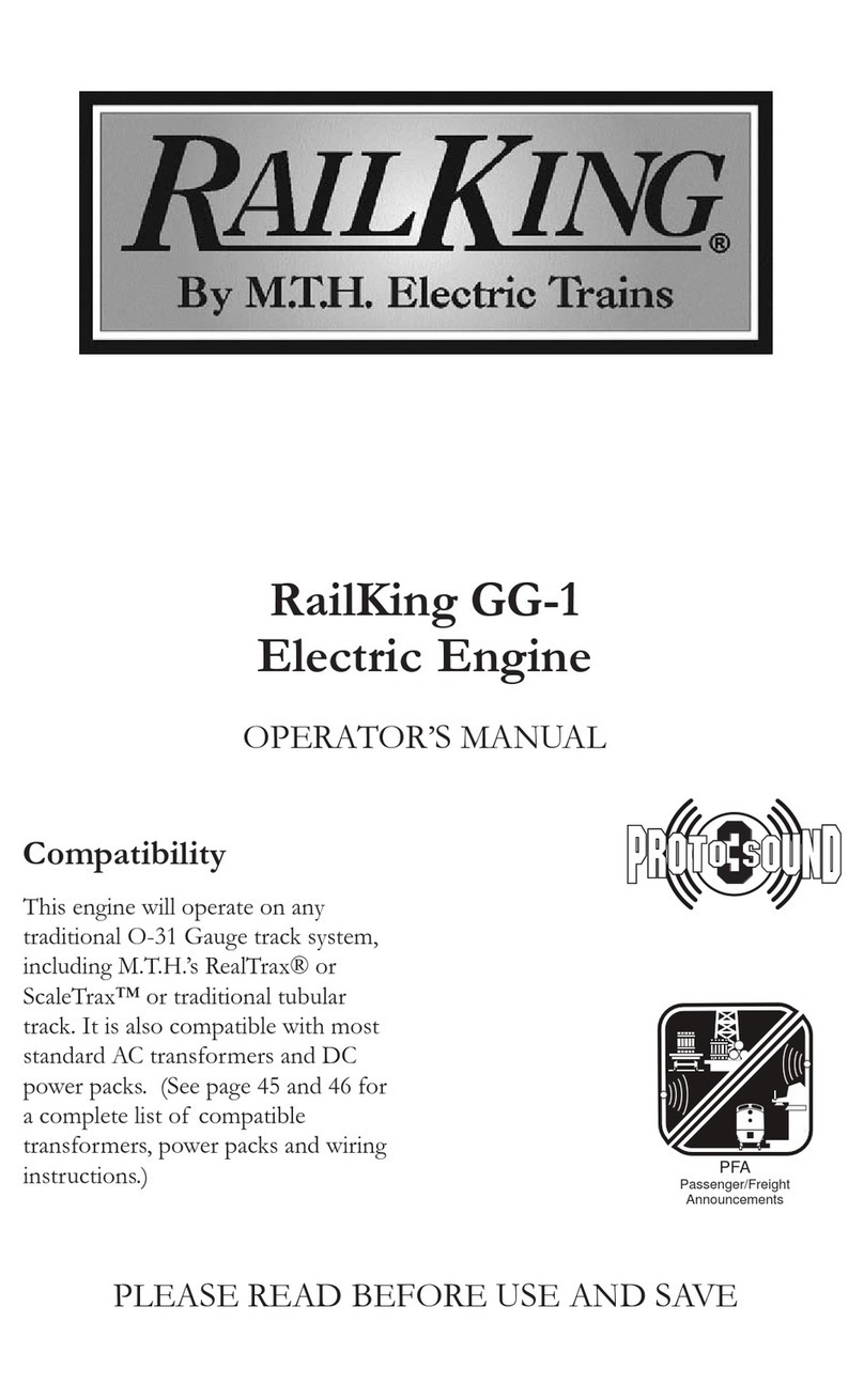 MTHTrains GG-1 Operator's manual