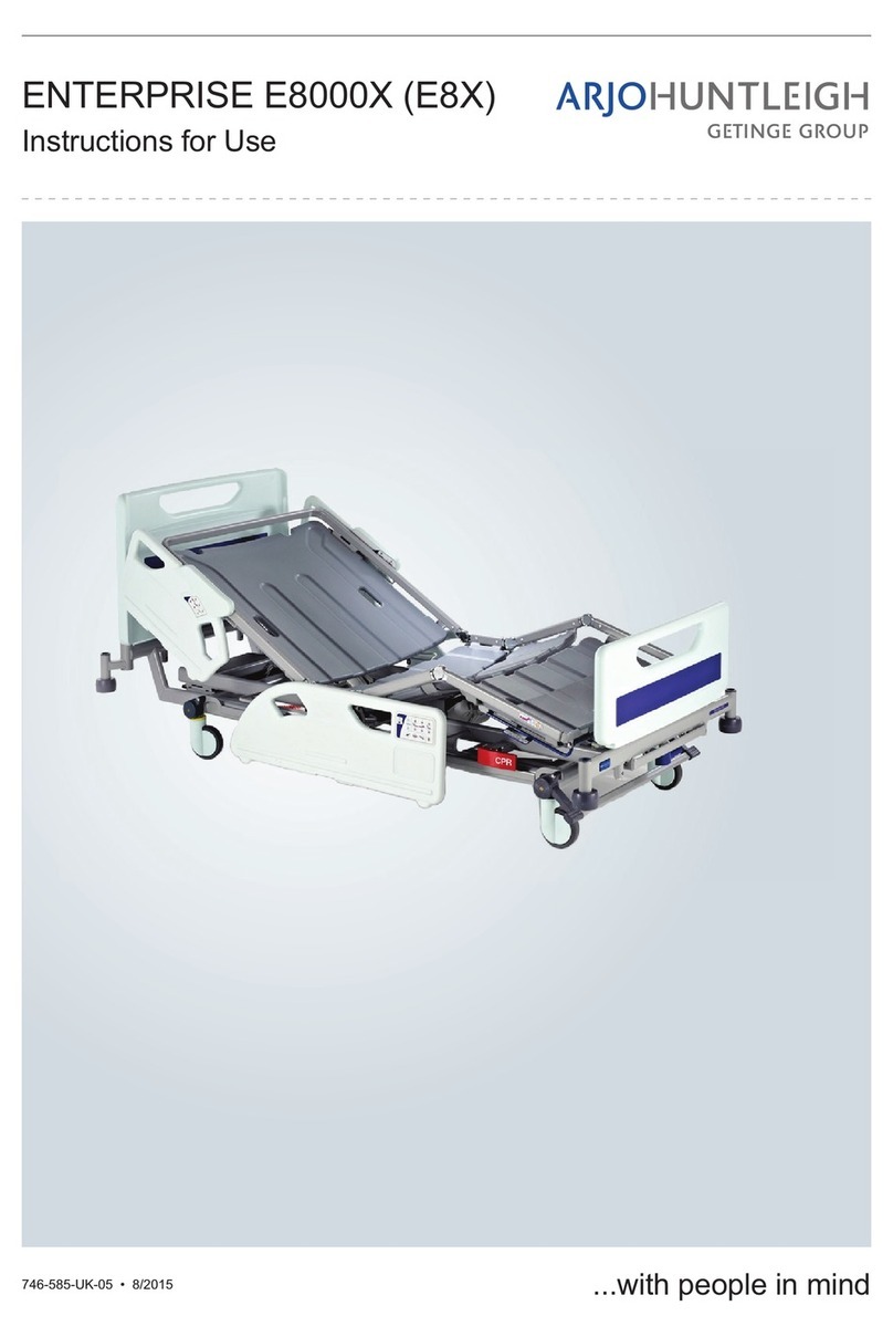 ARJO HUNTLEIGH ENTERPRISE E8000X User manual