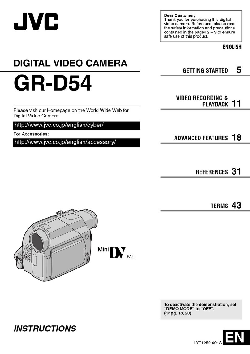 JVC GR-D54 User manual