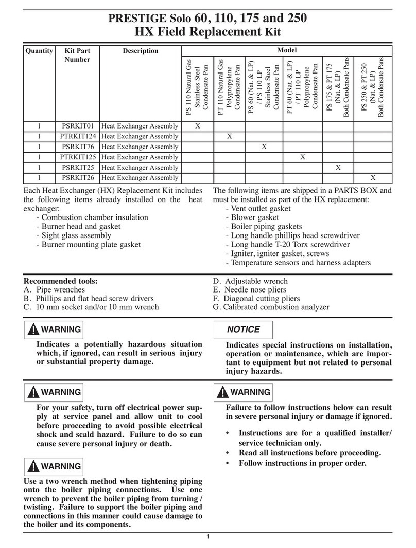 TriangleTube PSRKIT25 User manual