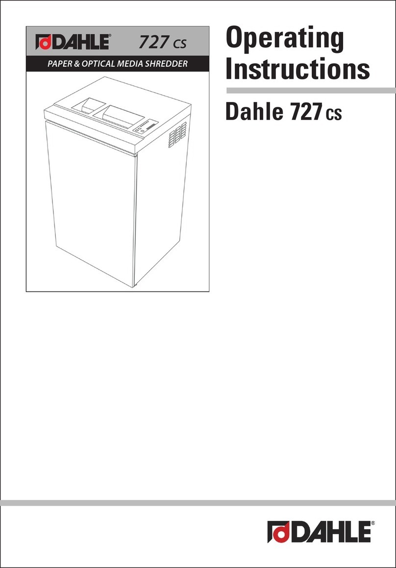 Dahle PowerTEC 727 CS operating instructions