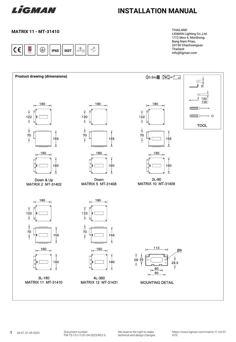 LIGMAN MT-31410 User manual