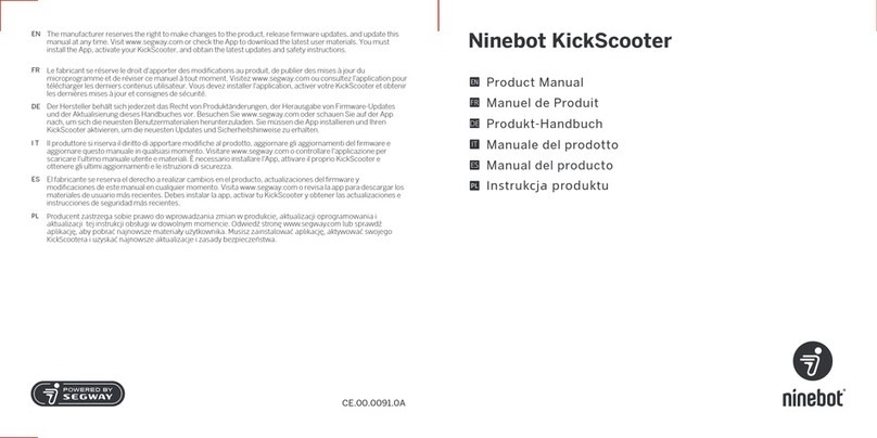 Ninebot T15D User manual
