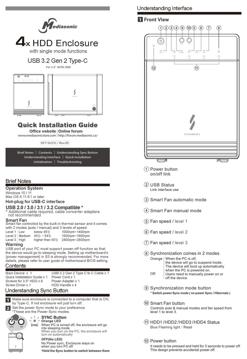 MediaSonic HF7-SU31C User manual