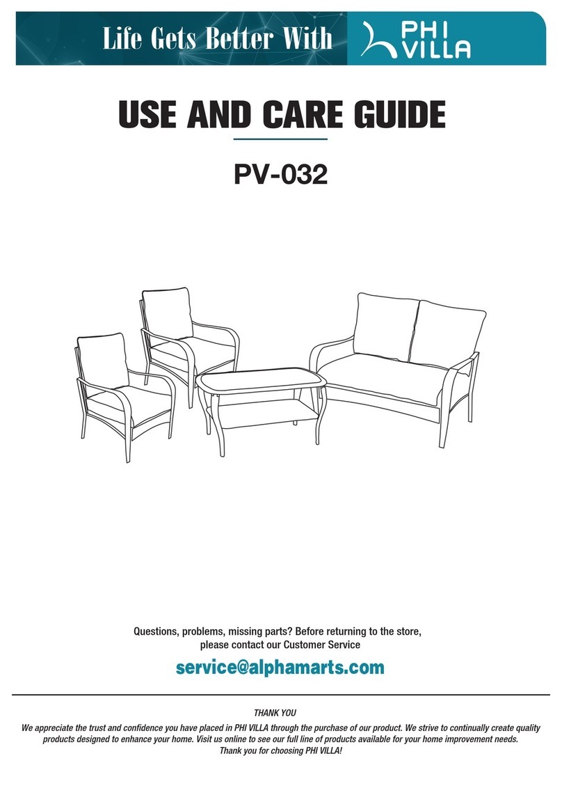 PHI VILLA PV-032 User manual PHI VILLA PV-032 User manual
