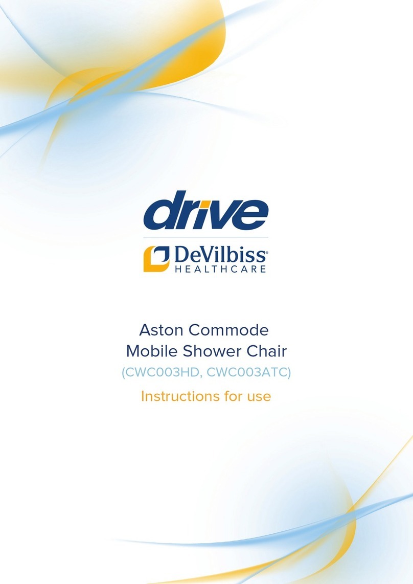 Drive DeVilbiss HEALTHCARE CWC003HD Instructions for use