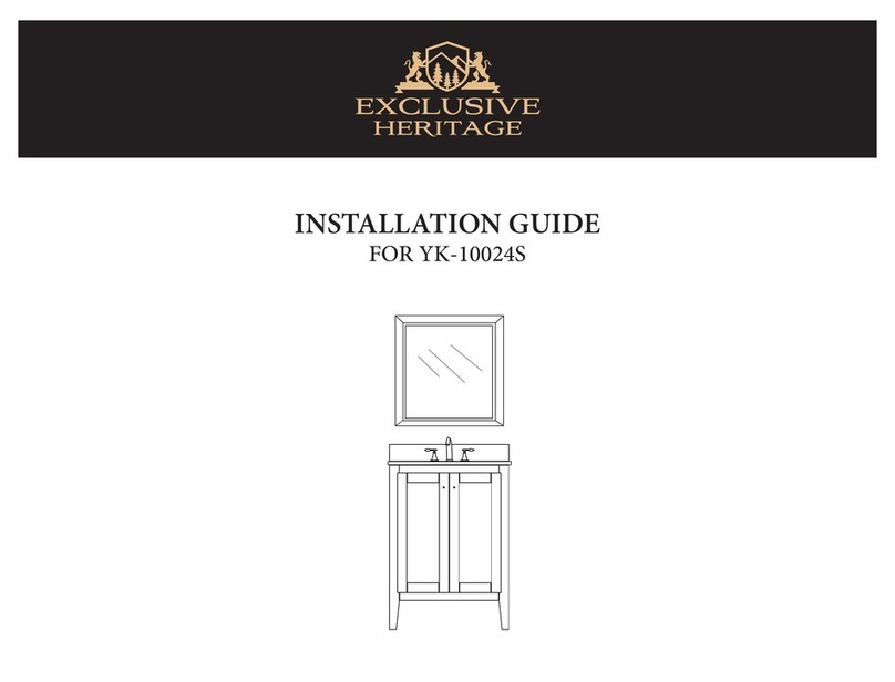 Exclusive Heritage YK-10024S installation guide