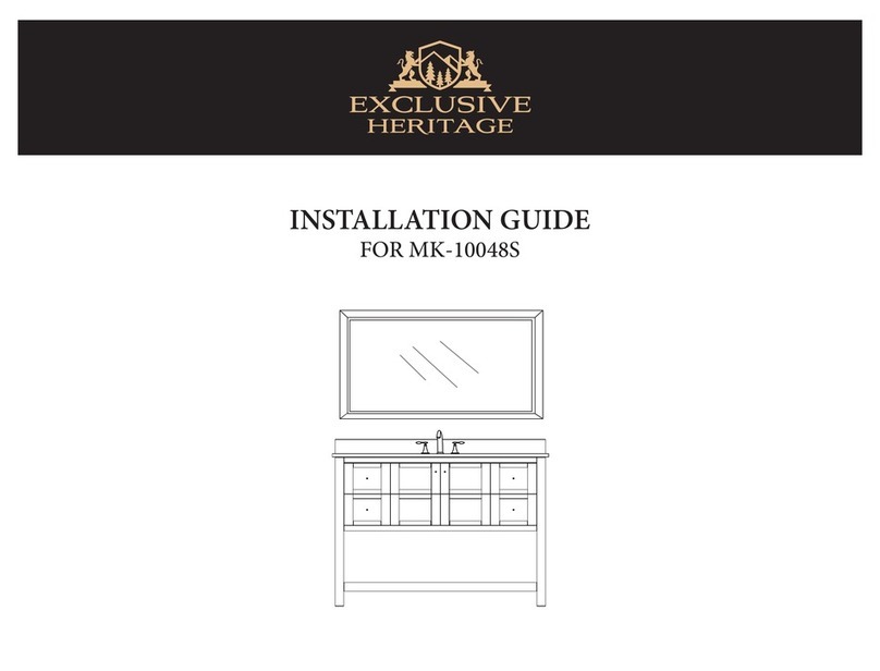 Exclusive Heritage MK-10048S installation guide
