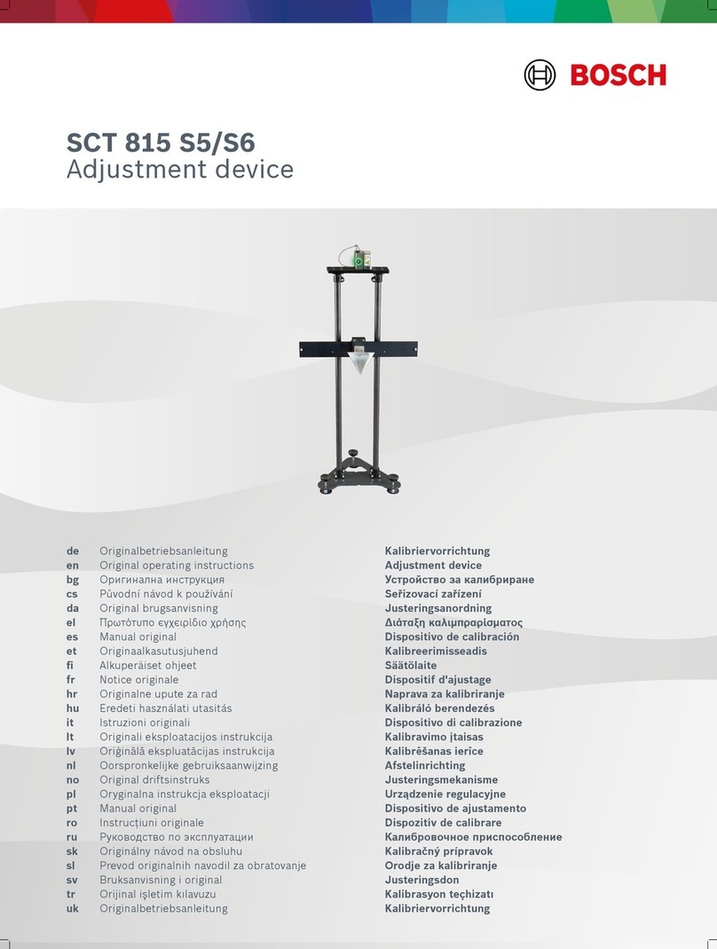 Bosch SCT 815 S5 User manual