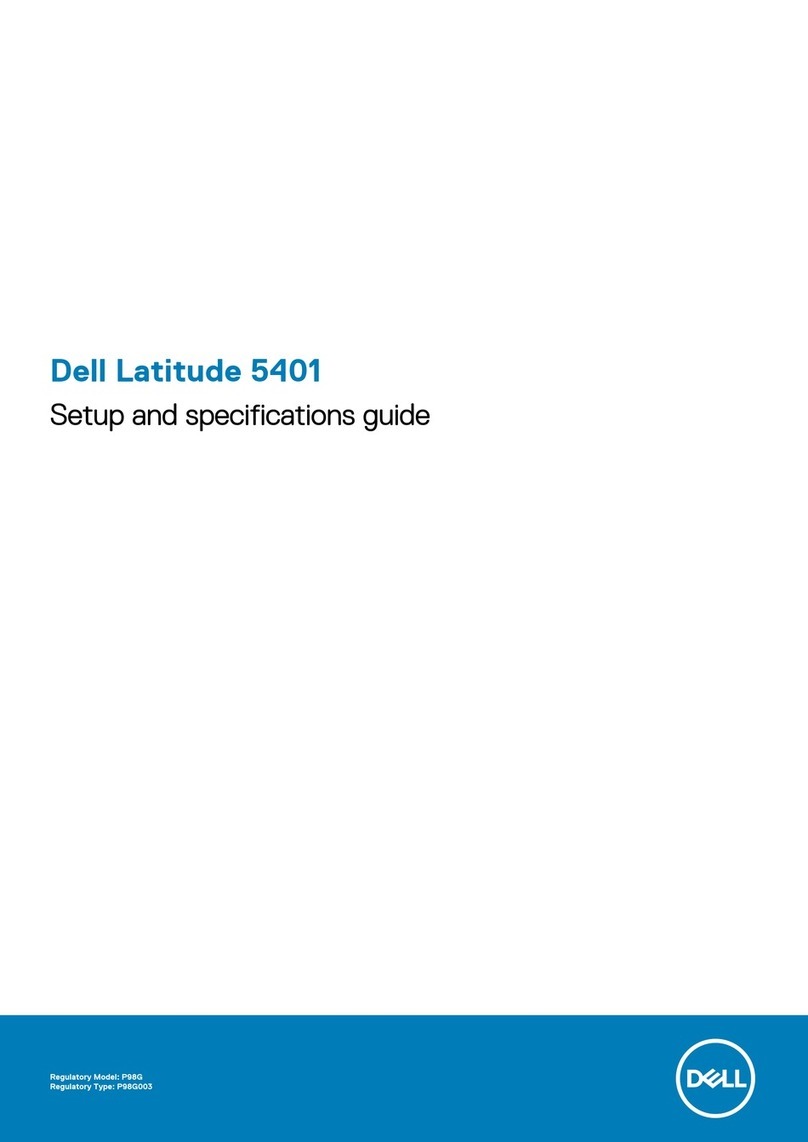 Dell Latitude 5401 766J8 User guide