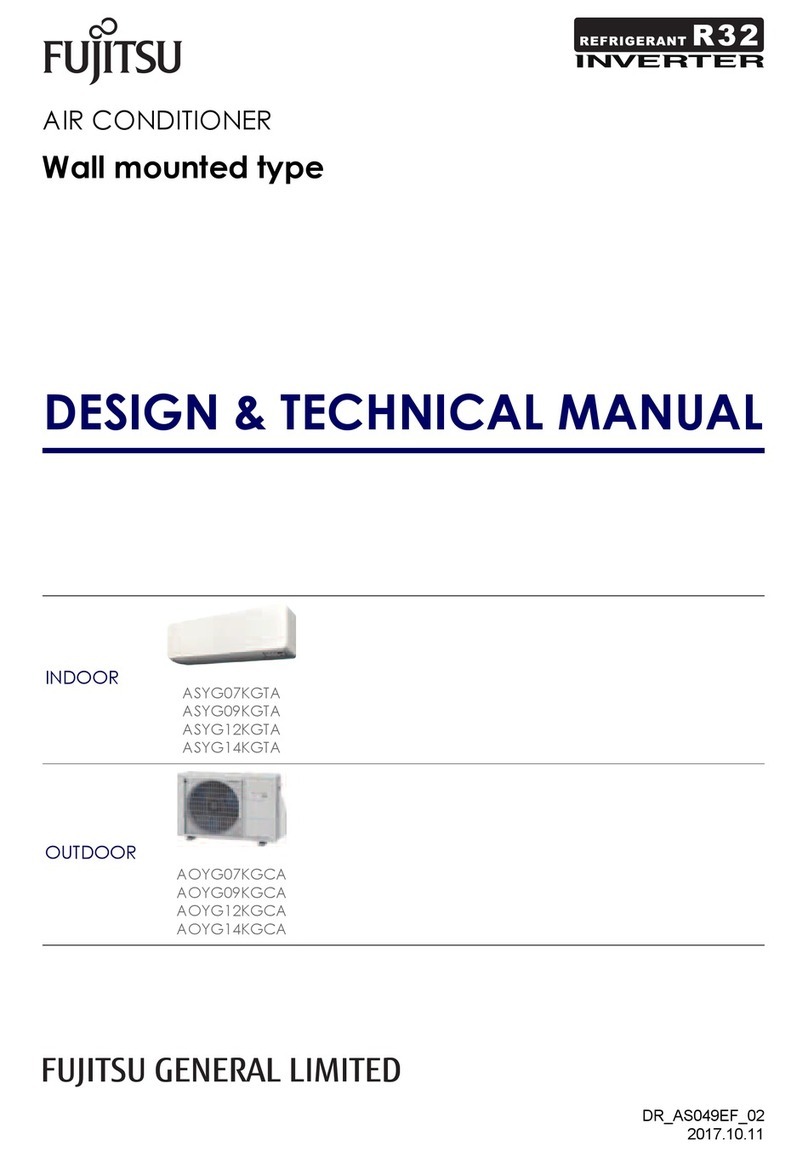 Fujitsu ASYG07KGTA Service manual