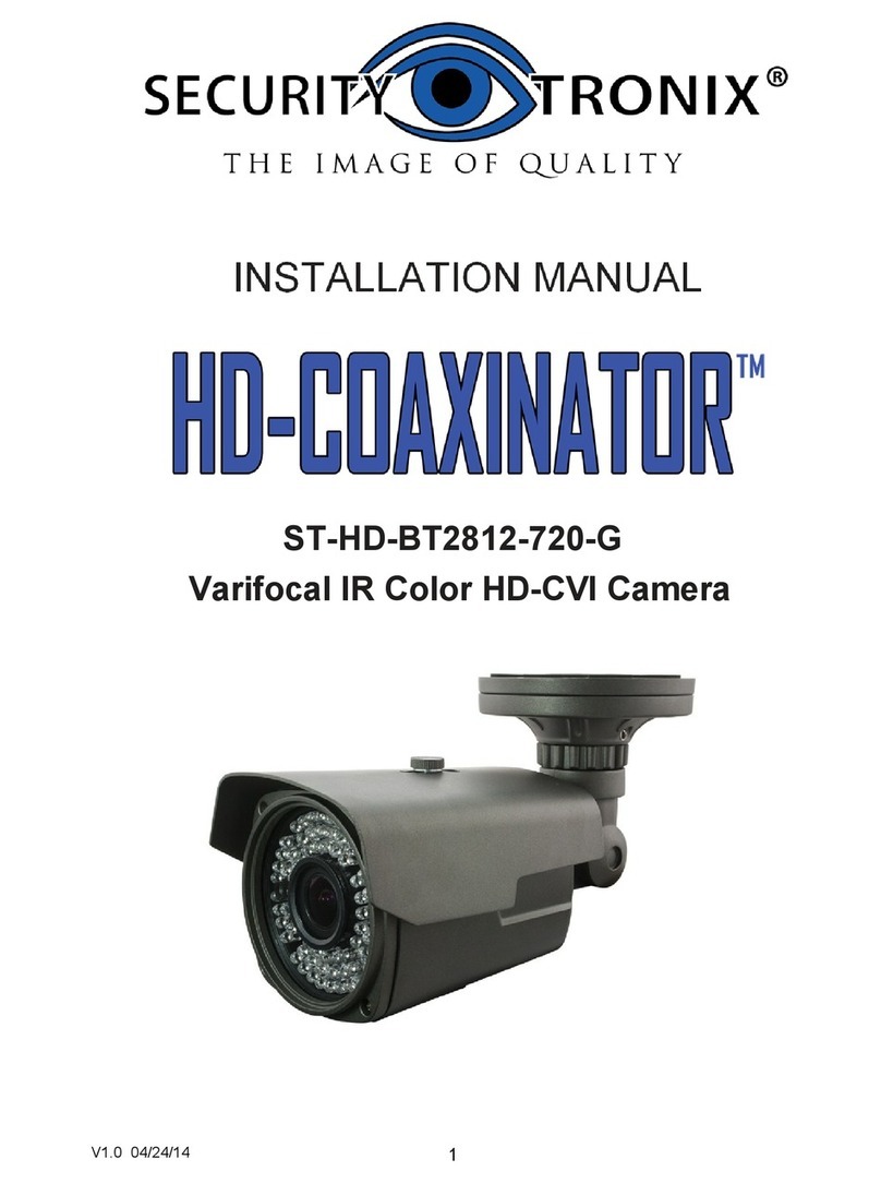 Securitytronix HD-Coaxinator ST-HD-BT2812-720-G User manual