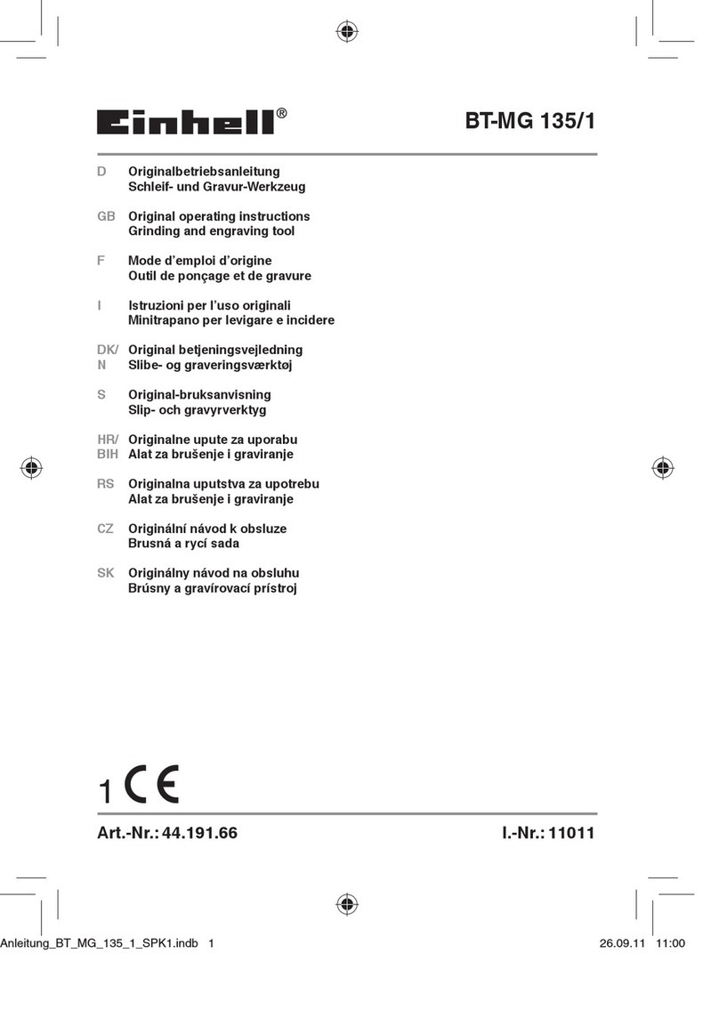EINHELL BT-MG 135/1 Original operating instructions