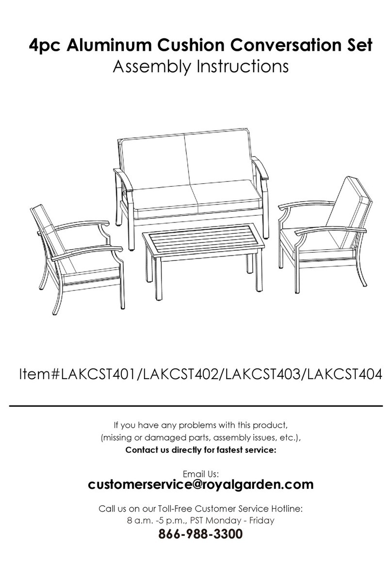 Royal garden LAKCST401 User manual