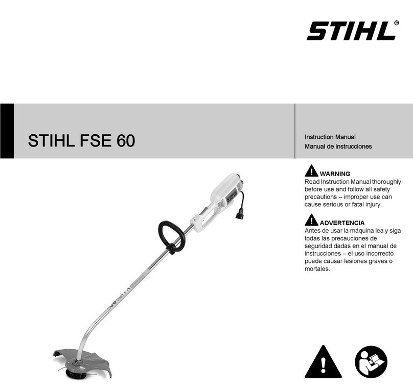 Stihl FSE 60 User manual