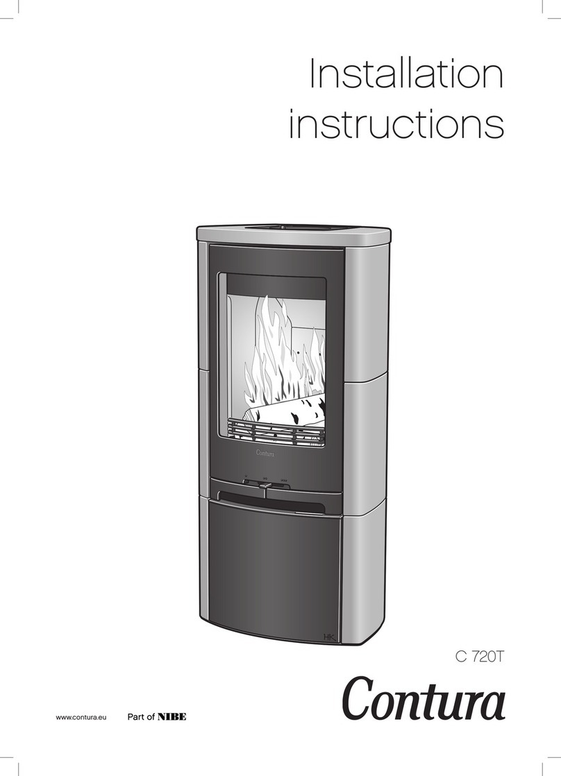 Nibe Contura C 720T installation instructions