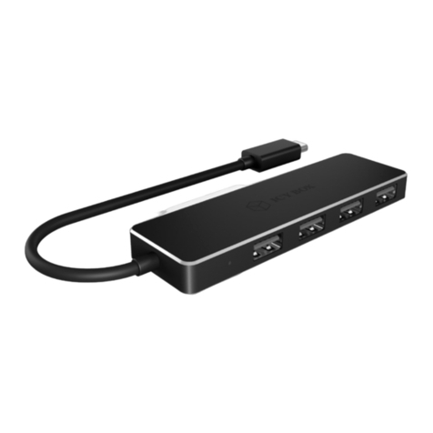 Icy Box IB-HUB1410-C3 User manual Icy Box IB-HUB1410-C3 User manual