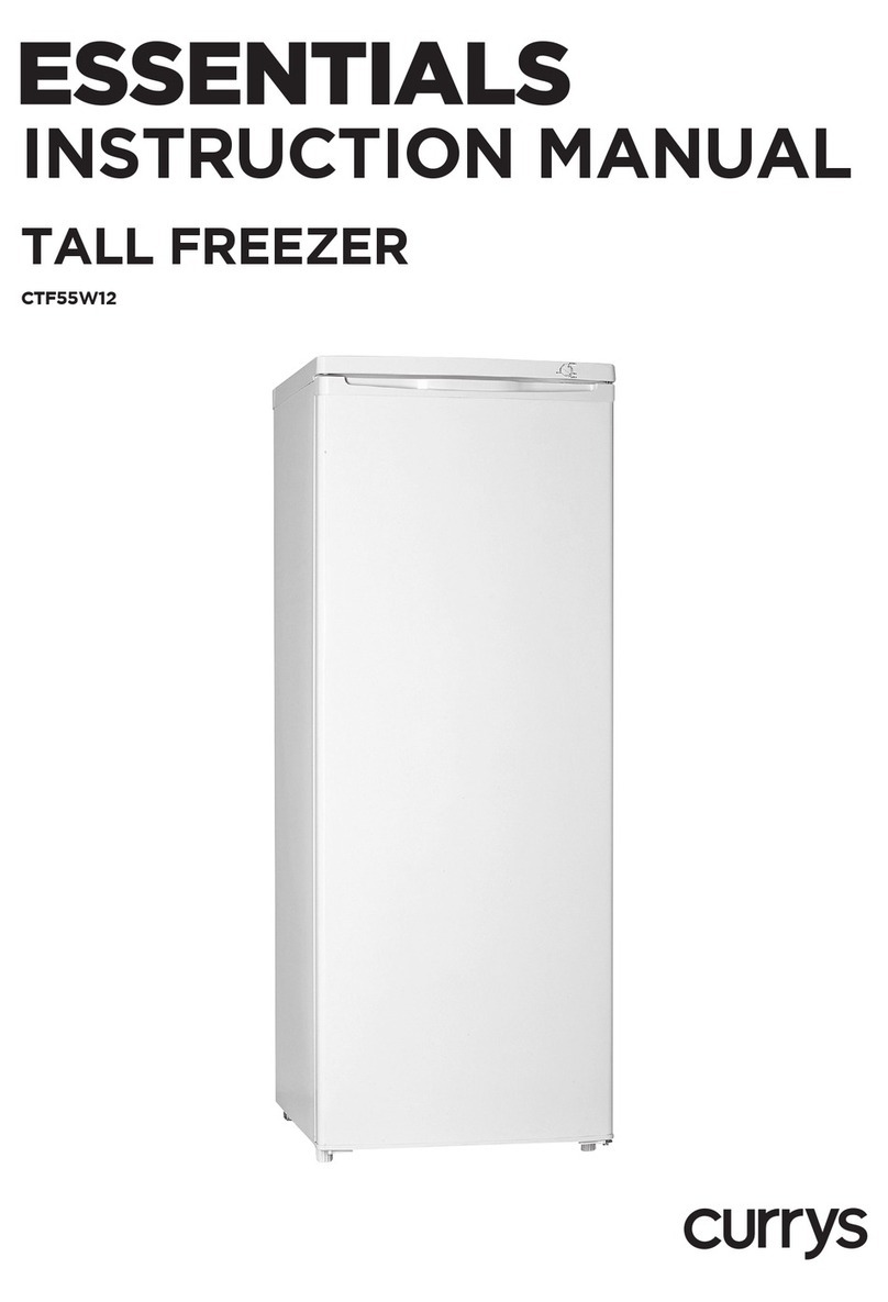 Currys Essentials CTF55W12 User manual