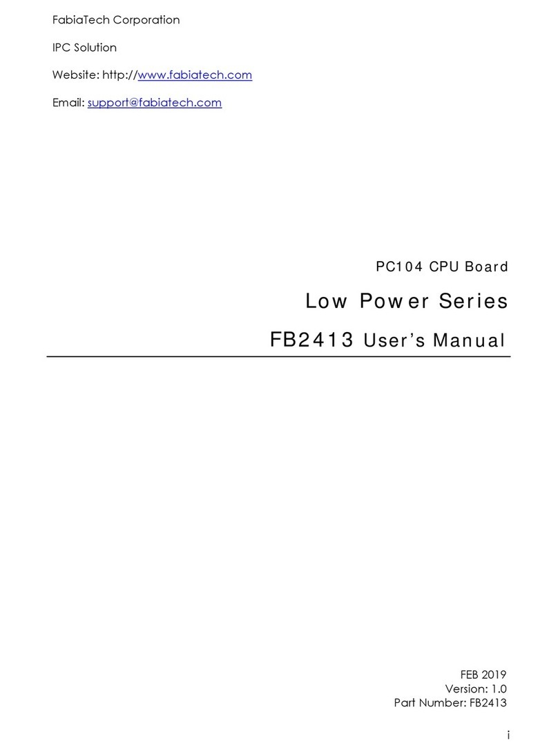 FabiaTech Low Power FB2413 user manual