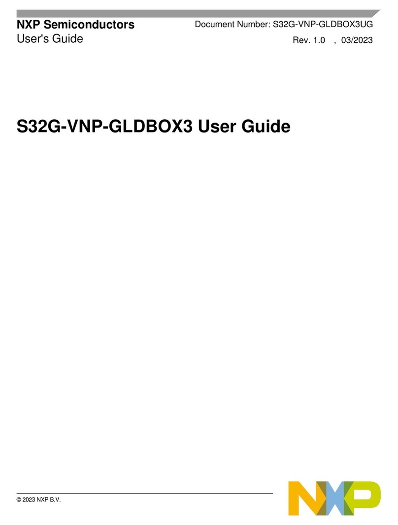 NXP Semiconductors S32G-VNP-GLDBOX3 User manual NXP Semiconductors S32G-VNP-GLDBOX3 User manual