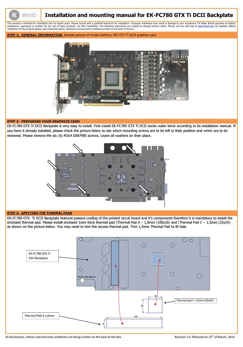 ekwb EK-FC780 Guide