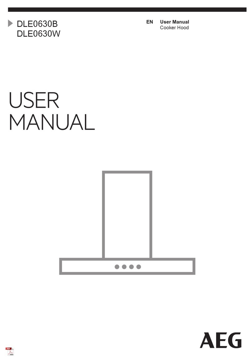AEG DLE0630W User manual