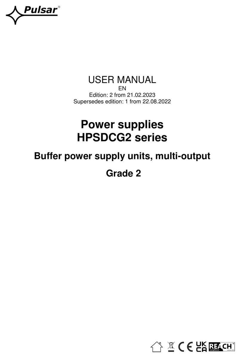 Pulsar HPSDCG2 Series User manual