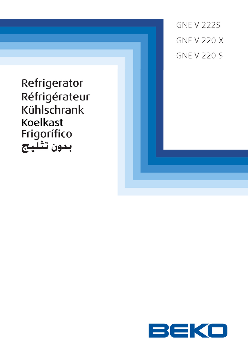 Beko GNE V 222S manual