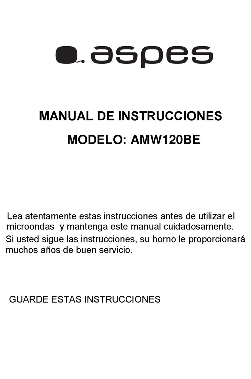 Aspes AMW120BE User manual