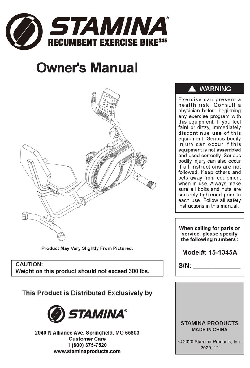 Stamina 15-1345A User manual