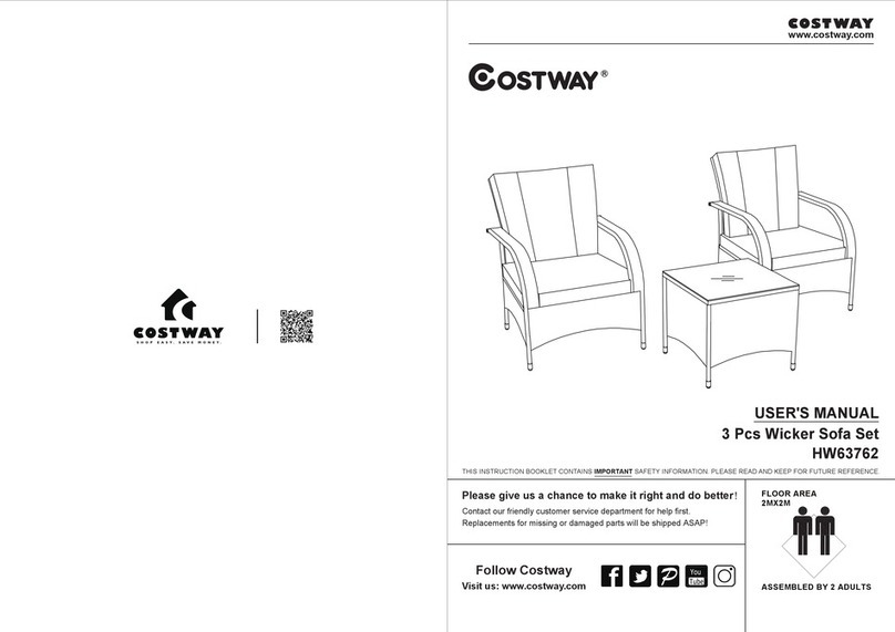 Costway HW63762 User manual Costway HW63762 User manual
