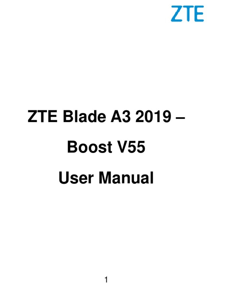Zte Blade A3 2019 User manual