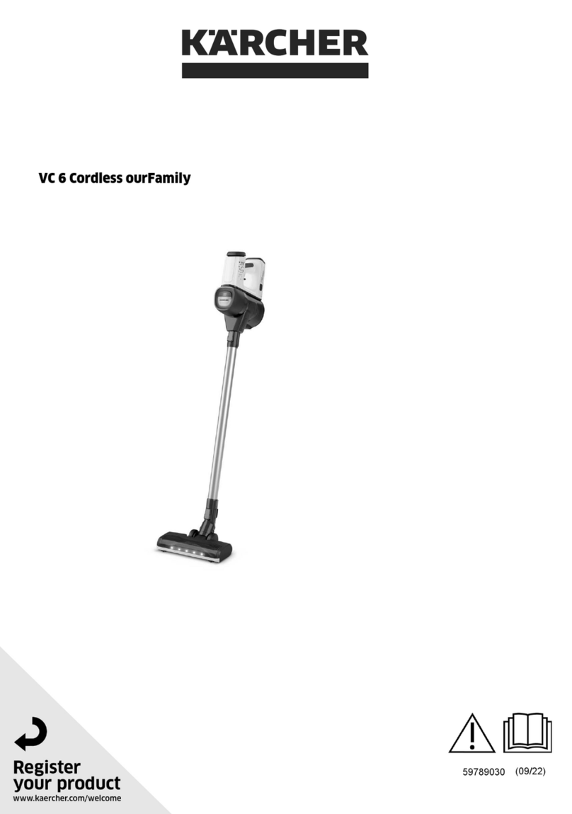 Kärcher VC 6 Cordless ourFamily User manual