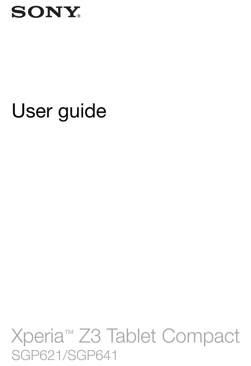Sony Xperia Z3 Compact SGP621 User manual Sony Xperia Z3 Compact SGP621 User manual