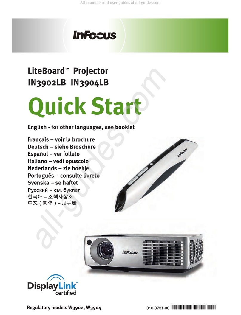 InFocus LiteBoard IN3902LB User manual