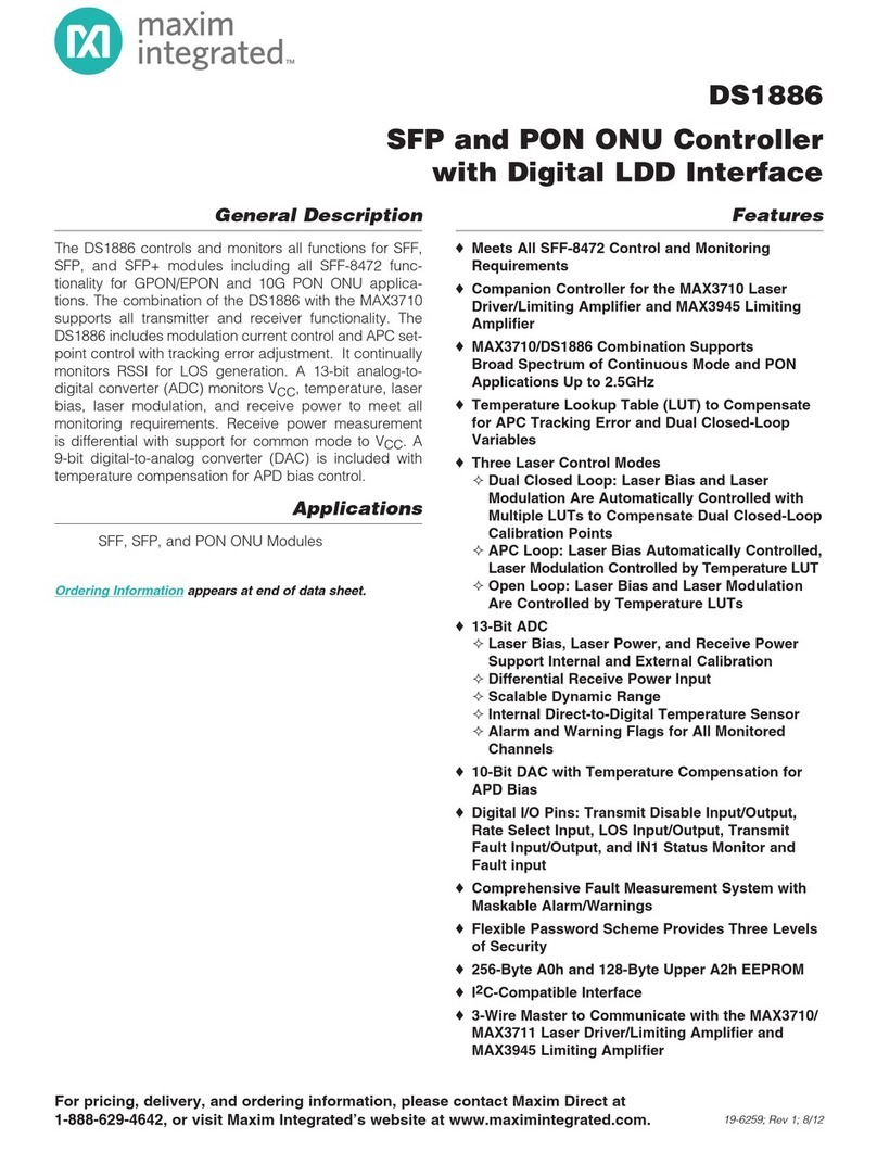Maxim Integrated DS1886 manual