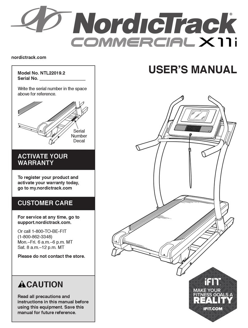 NordicTrack NTL22019.2 User manual