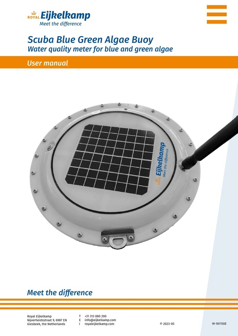 EIJKELKAMP Scuba Blue Green Algae Buoy user manual