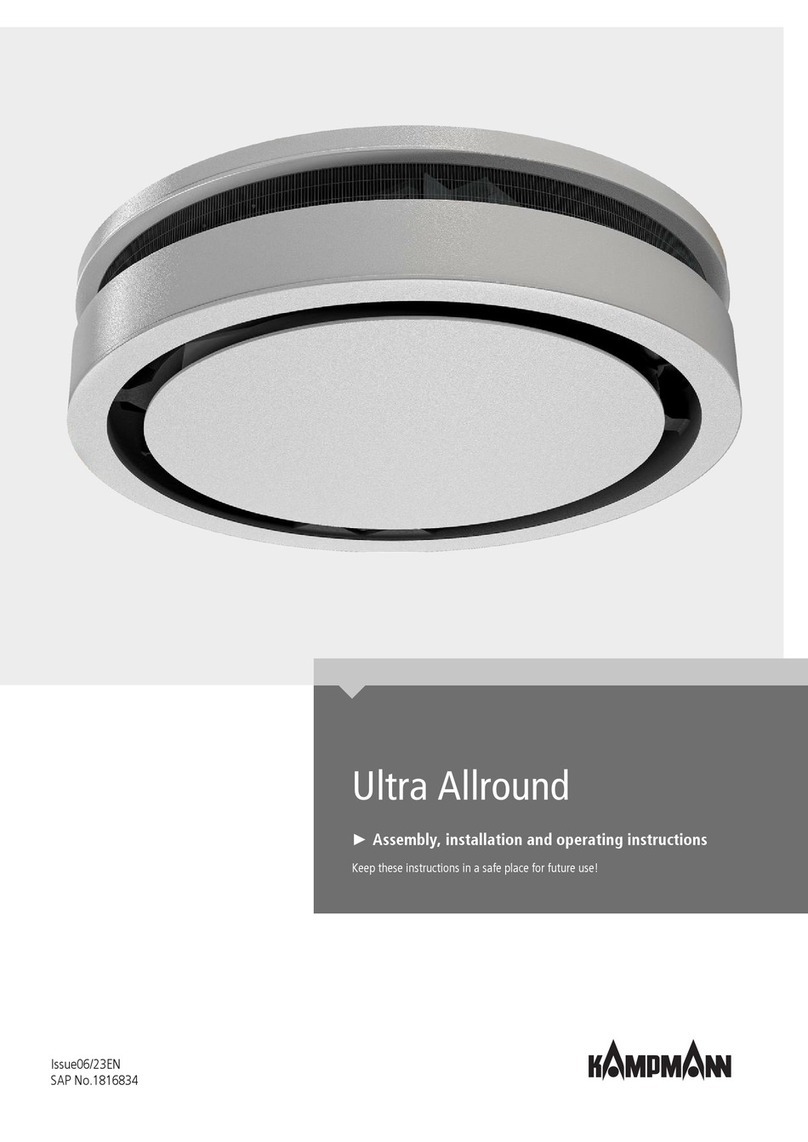 Kampmann Ultra Allround Assembly, installation and operating instructions