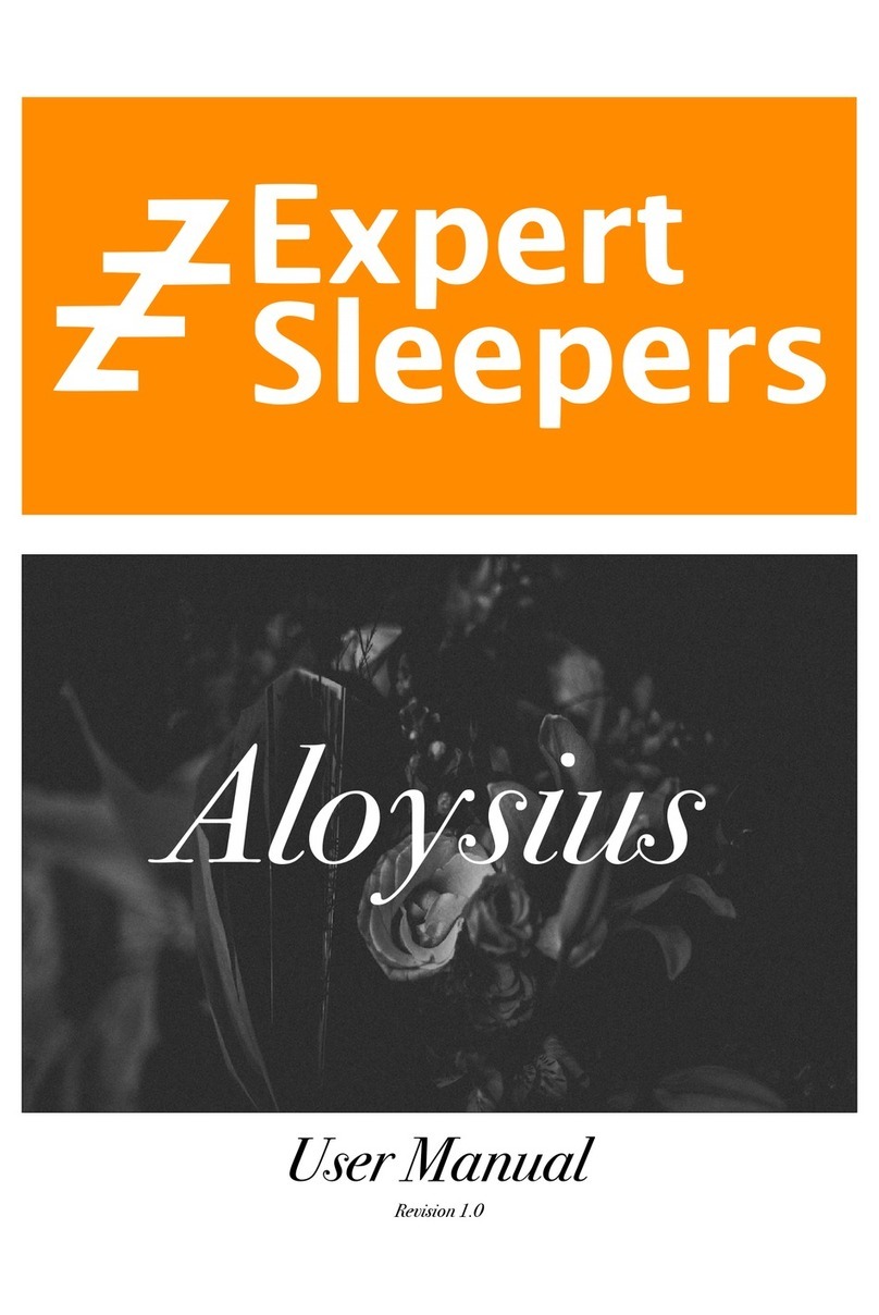 Expert Sleepers Aloysius user manual