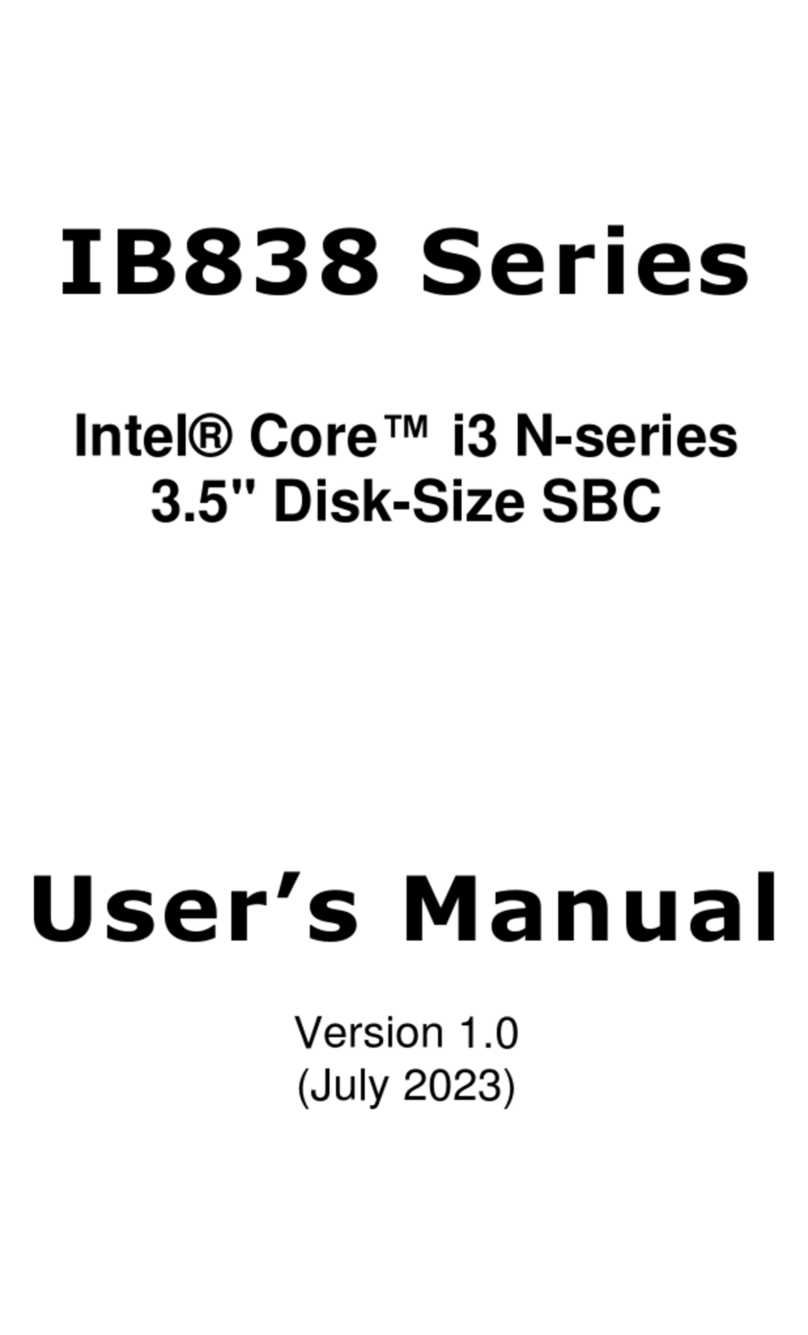 IBASE Technology IB838 Series User manual