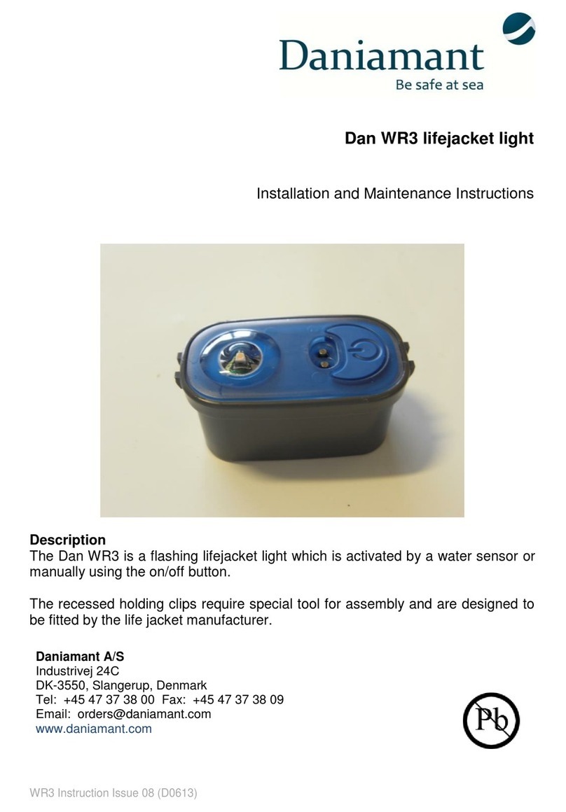 Daniamant Dan WR3 User manual Daniamant Dan WR3 User manual