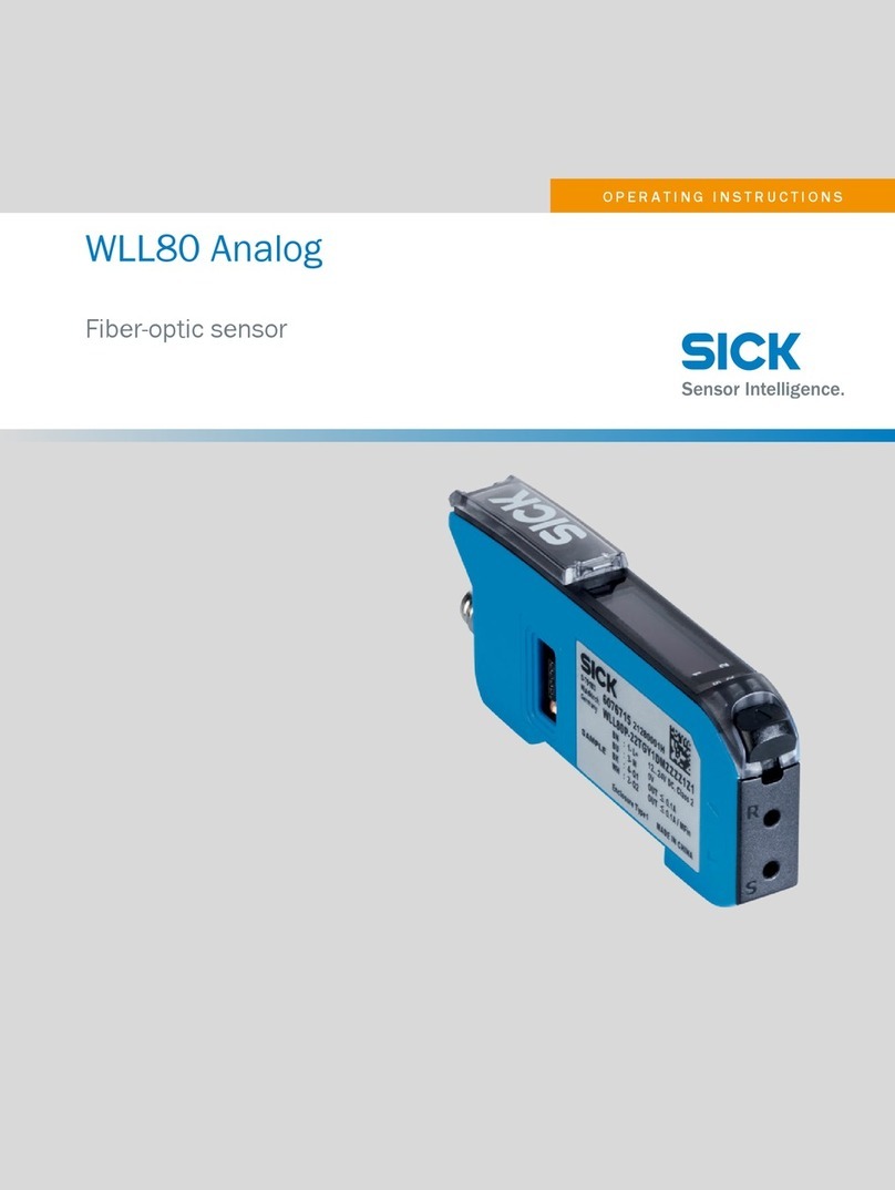 SICK WLL80 Analog User manual