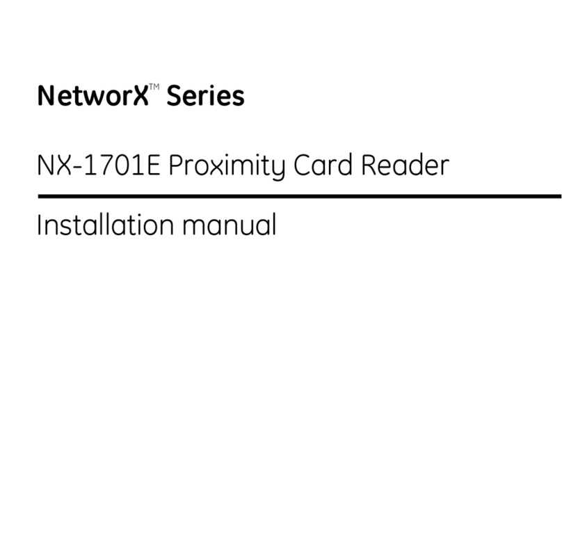 Interlogix NetworX NX-1701E User manual
