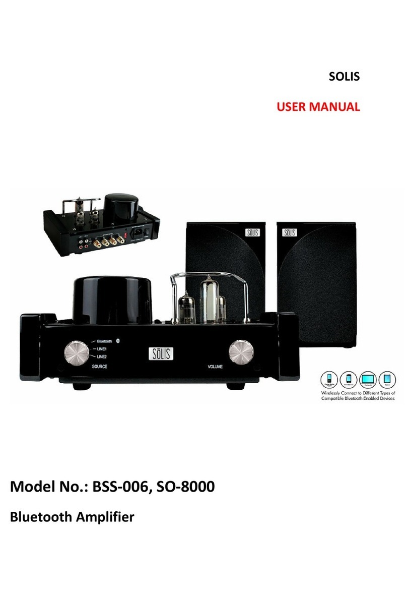SOLIS BSS-006 user manual